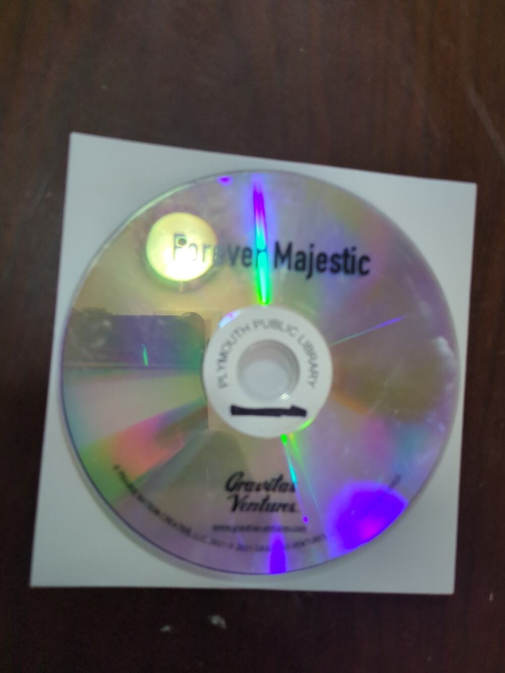 Forever Majestic DVD 2021 EX-LIBRARY disc only